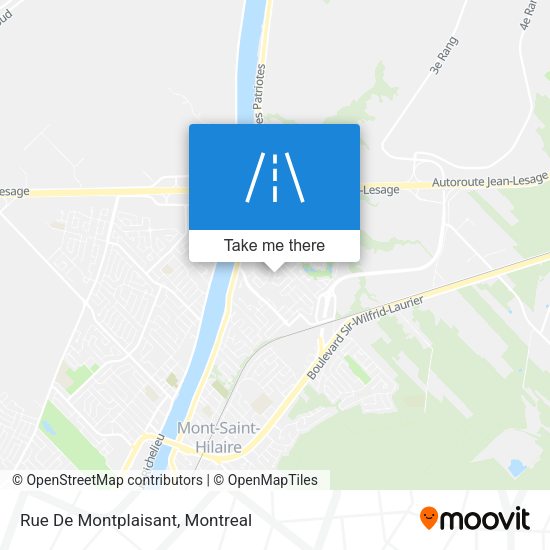 Rue De Montplaisant map
