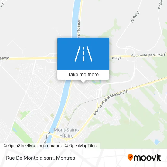 Rue De Montplaisant map