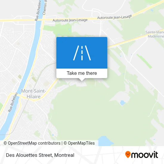 Rue Des Alouettes map