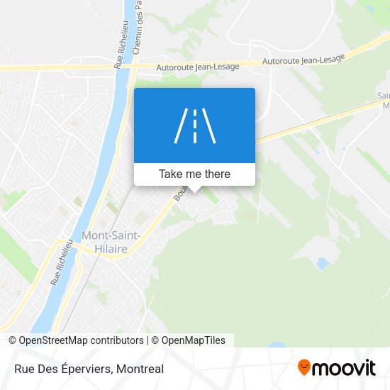 Rue Des Éperviers map