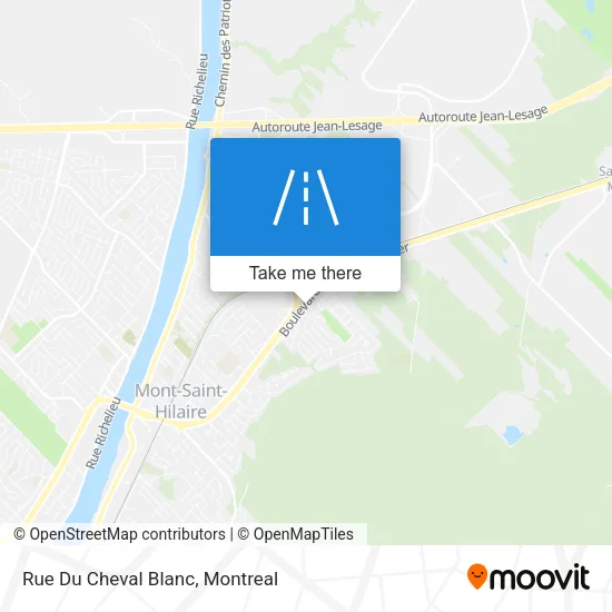 Rue Du Cheval Blanc map