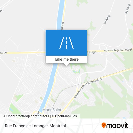 Rue Françoise Loranger map