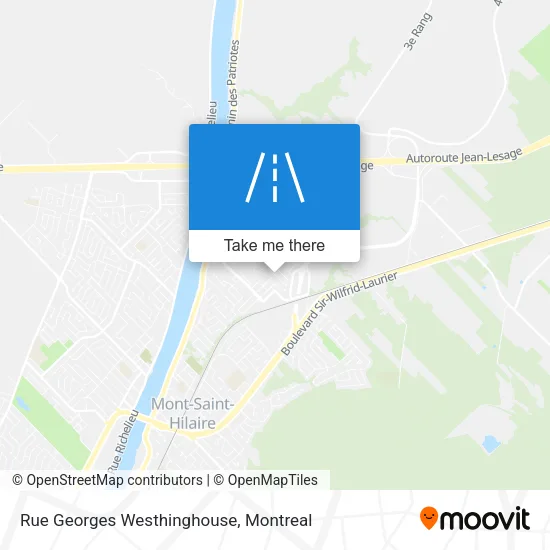 Rue Georges Westhinghouse map