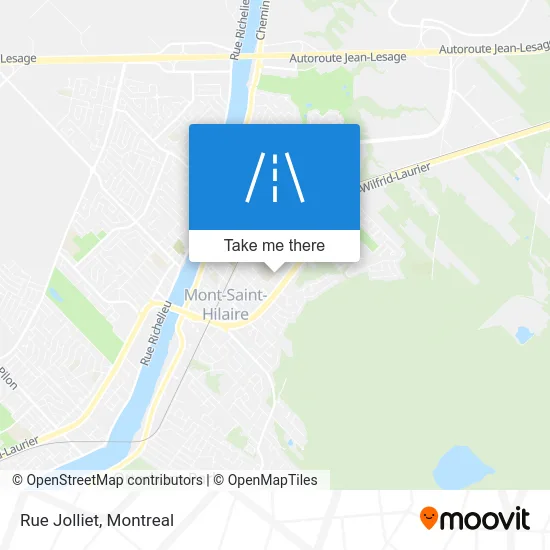 Rue Jolliet map