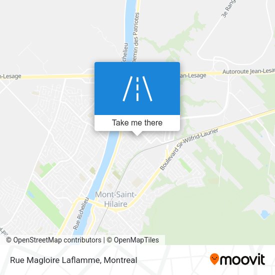 Rue Magloire Laflamme map