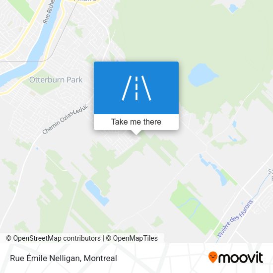 Rue Émile Nelligan map