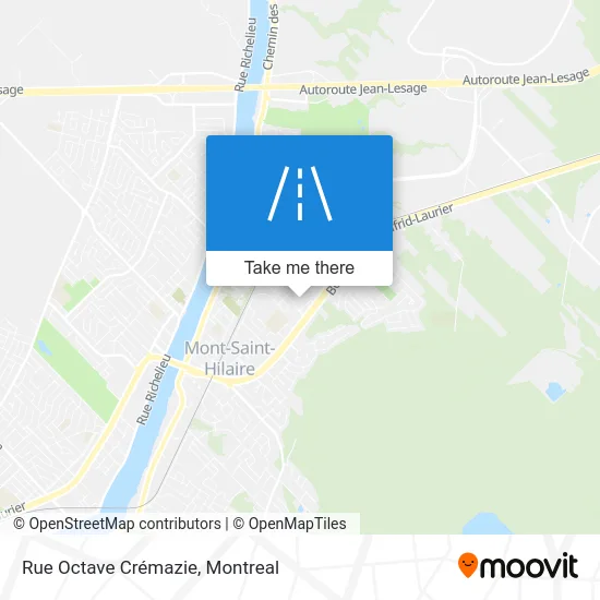 Rue Octave Crémazie map