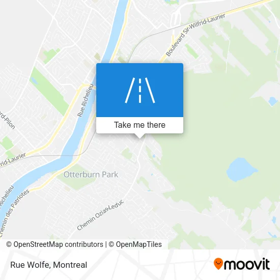 Rue Wolfe map