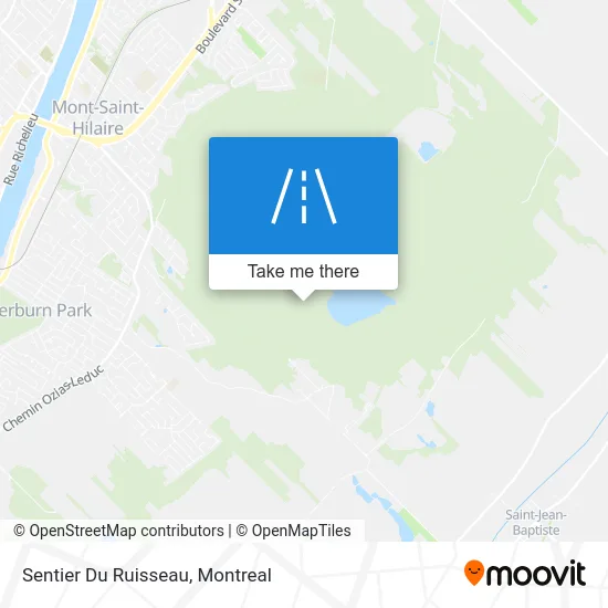 Sentier Du Ruisseau map