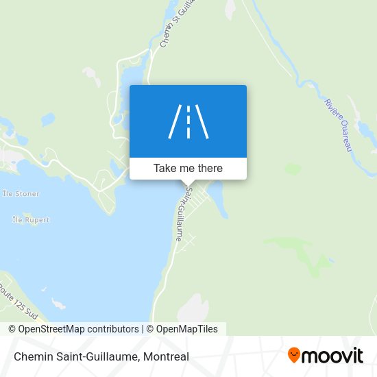 Chemin Saint-Guillaume map