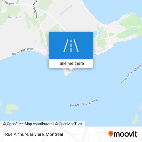 Rue Arthur-Larivière map