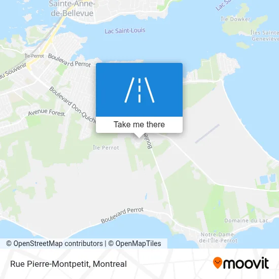 Rue Pierre-Montpetit map