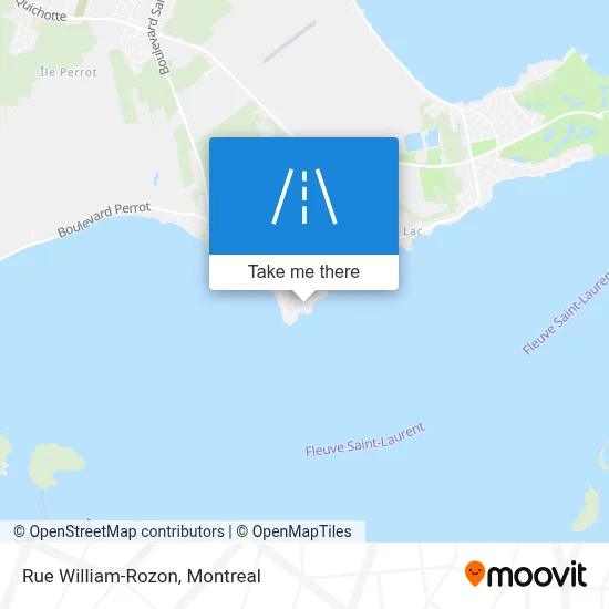 Rue William-Rozon map