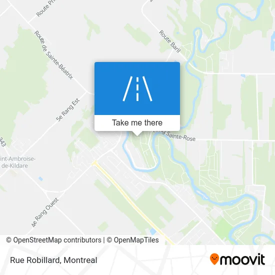 Rue Robillard map