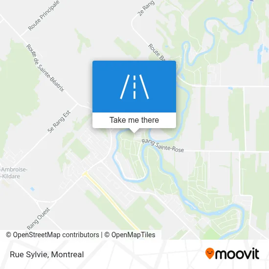 Rue Sylvie map