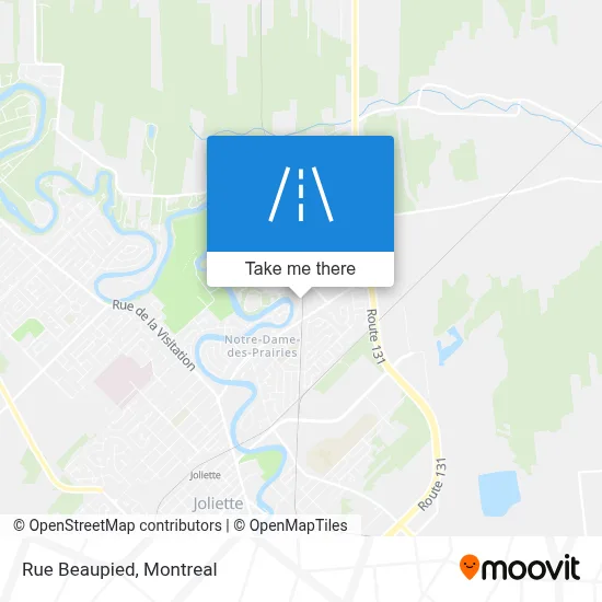 Rue Beaupied map