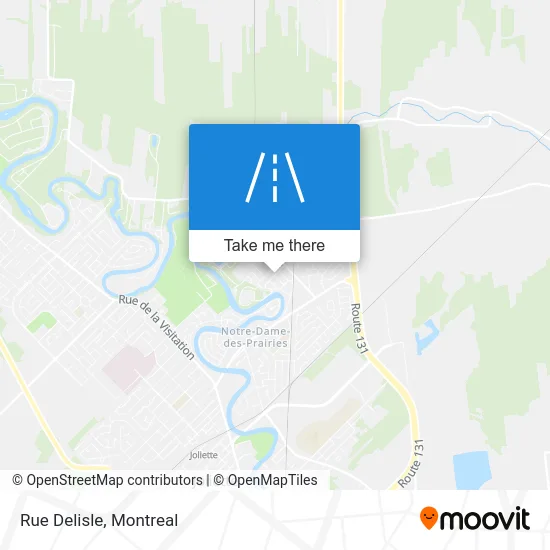 Rue Delisle map