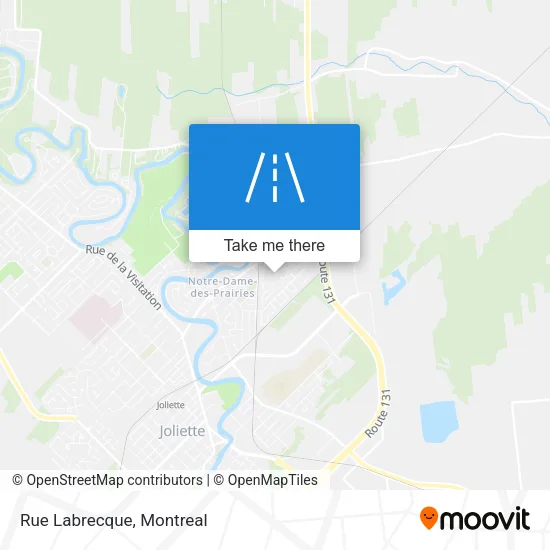 Rue Labrecque map