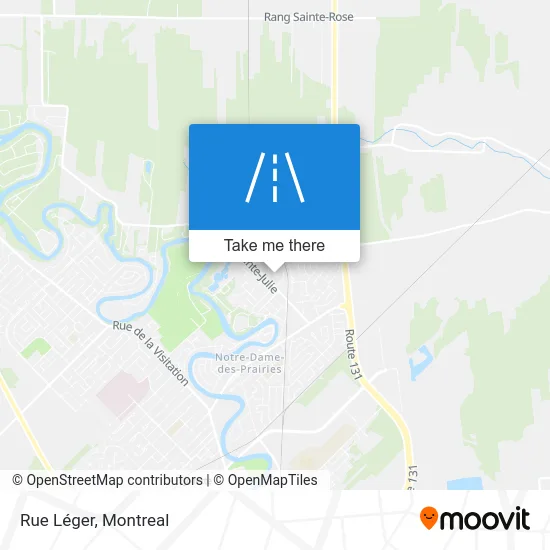Rue Léger map