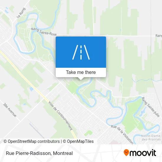Rue Pierre-Radisson map