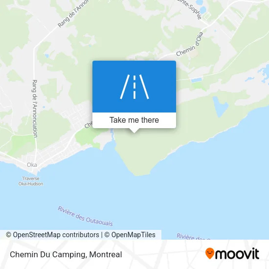 Chemin Du Camping map