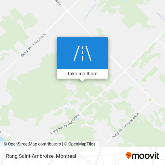 Rang Saint-Ambroise map