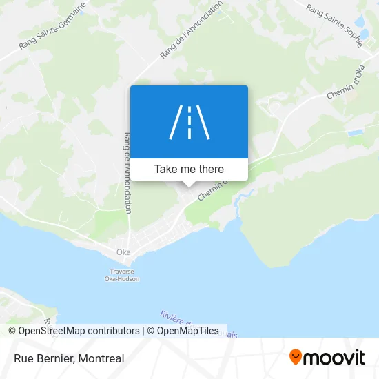 Rue Bernier map