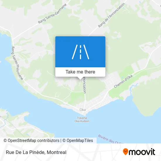 Rue De La Pinède map