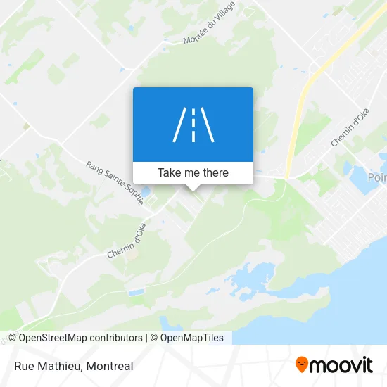 Rue Mathieu map