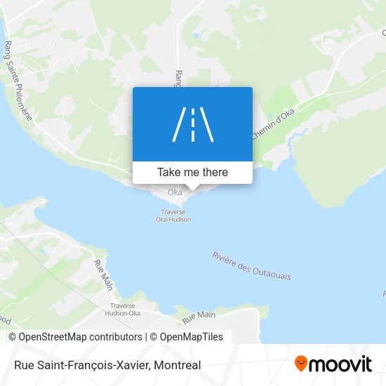Rue Saint-François-Xavier map