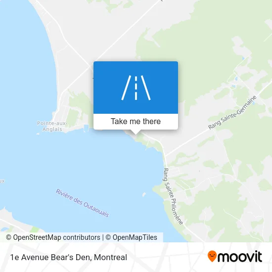 1e Avenue Bear's Den map