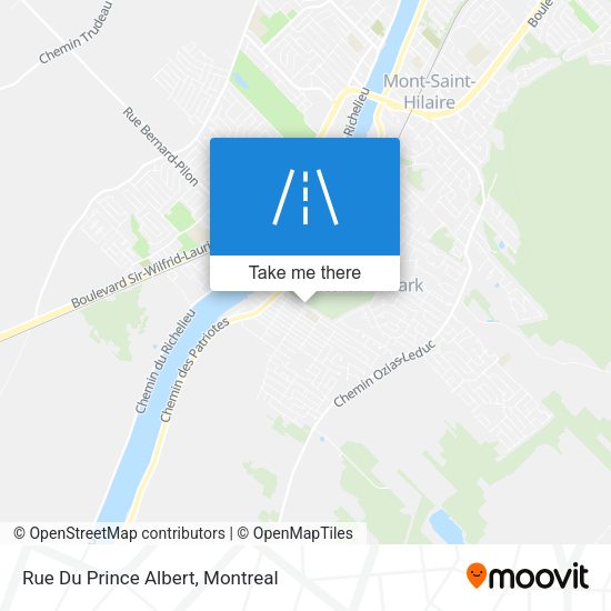 Rue Du Prince Albert map