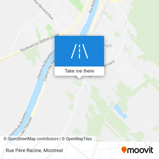 Rue Père Racine map