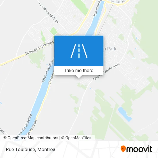 Rue Toulouse map