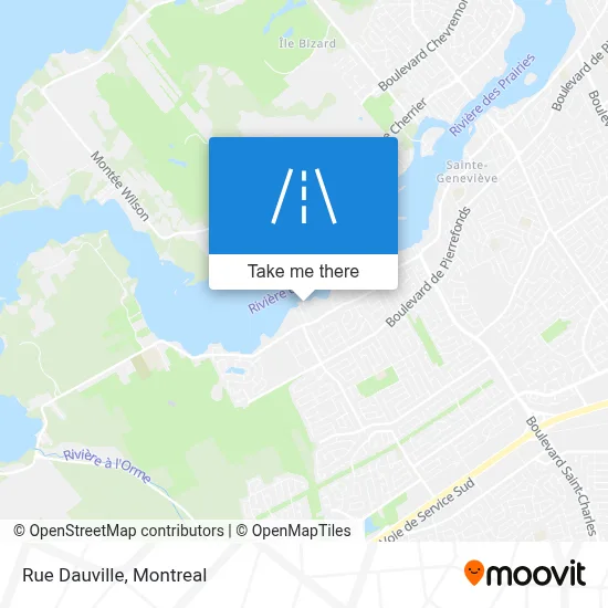 Rue Dauville map