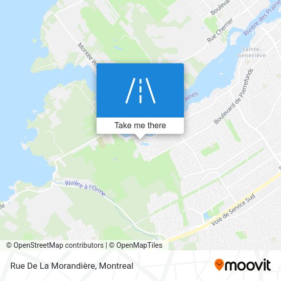 Rue De La Morandière map