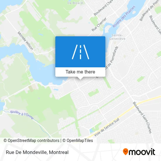 Rue De Mondeville map