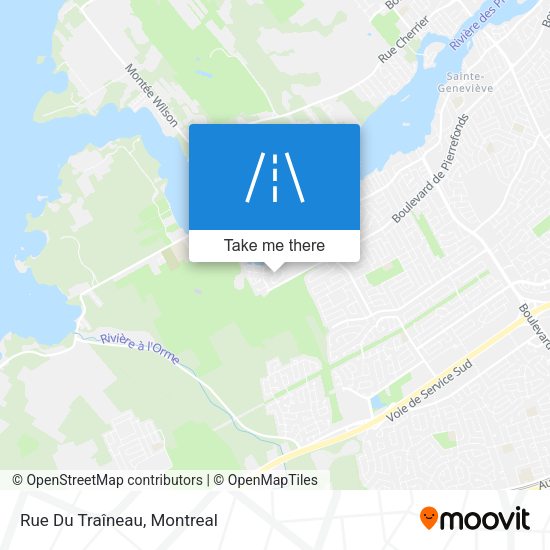 Rue Du Traîneau map