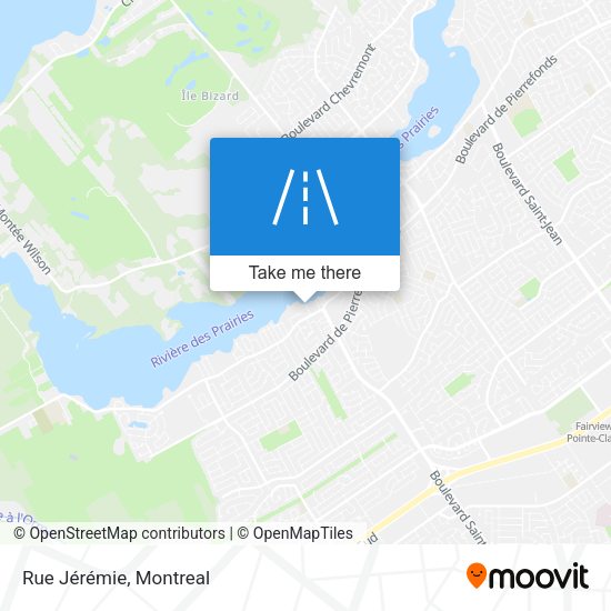 Rue Jérémie map