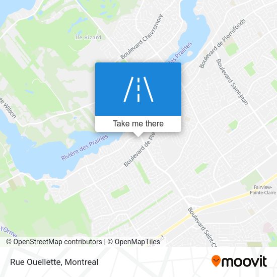 Rue Ouellette map