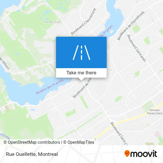 Rue Ouellette map