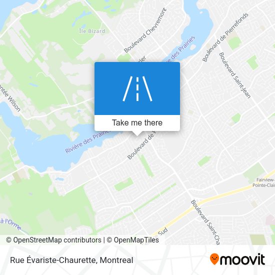 Rue Évariste-Chaurette map