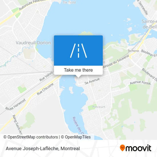 Avenue Joseph-Laflèche map