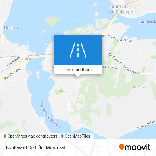Boulevard De L'Île map
