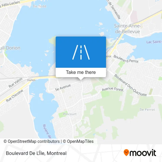 Boulevard De L'Île map