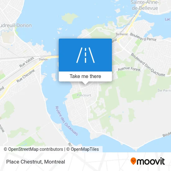 Place Chestnut map