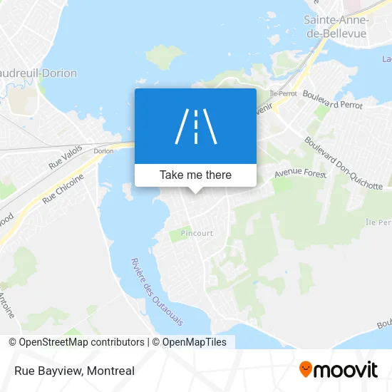 Rue Bayview map