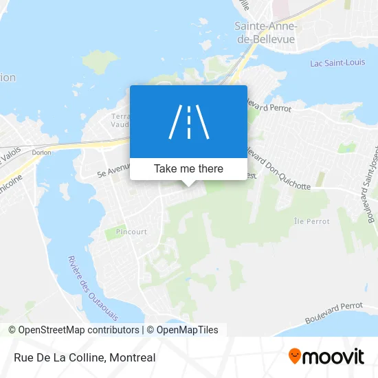 Rue De La Colline map