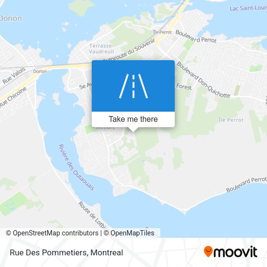Rue Des Pommetiers map