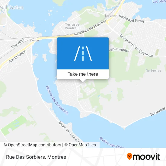 Rue Des Sorbiers map